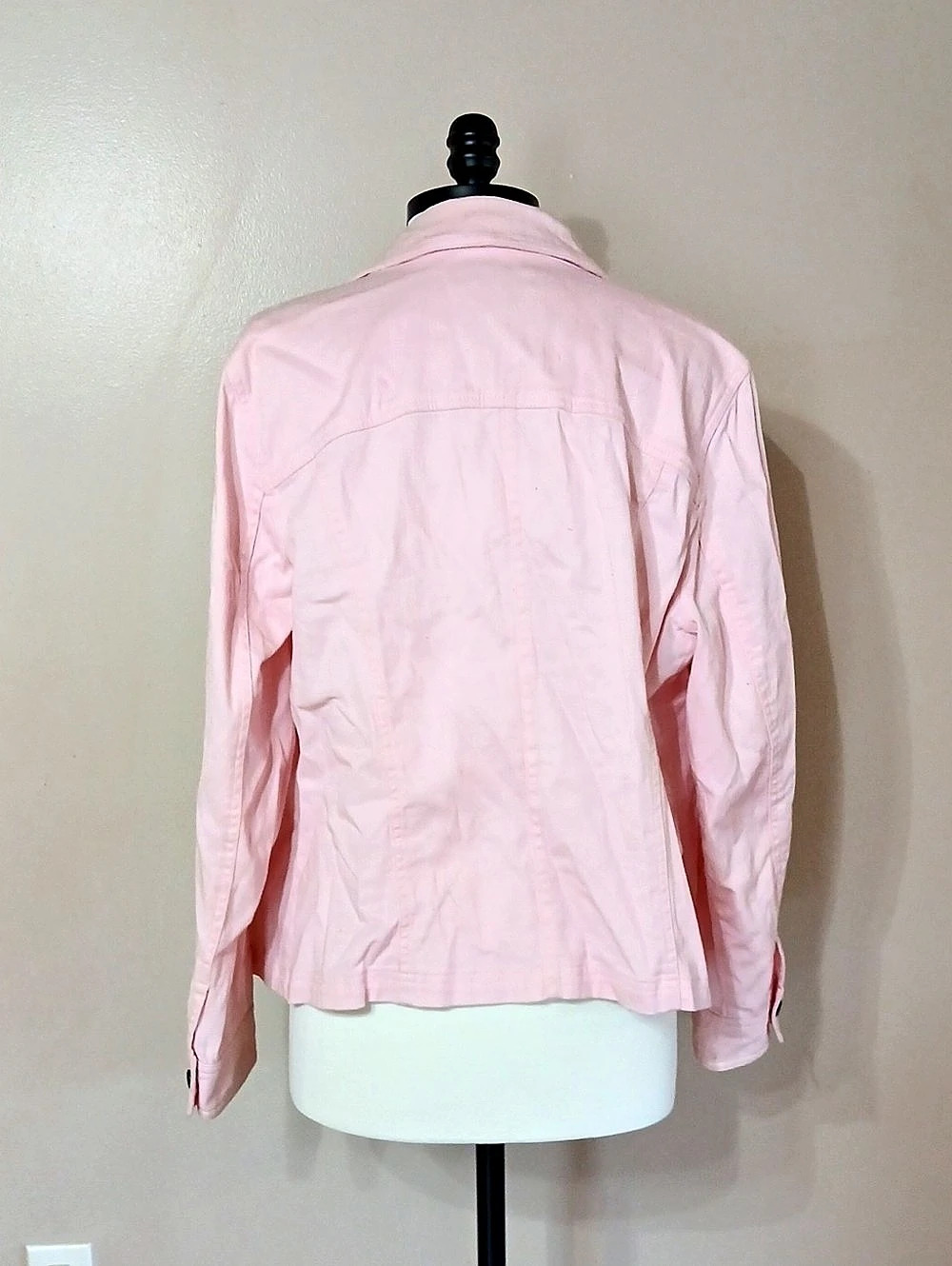 Pink Utility Jacket Like New - Picture 3 of 3